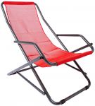 Krēsls CRETEX 65x100xH80cm, sarkans 