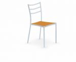 K159 white-orange krēsls