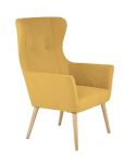 Cotto dzeltens atpūtas krēsls