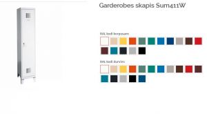 Garderobes skapis Sum411W ― Krēslu veikals Bruņinieku 98,Rīga, 10.00-18.00, tālr.67205028, 29104805